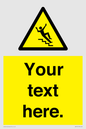 WV5191: Custom Slippery Stairs Sign