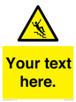 WV5191: Custom Slippery Stairs Sign