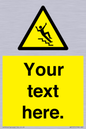 WV5191: Custom Slippery Stairs Sign