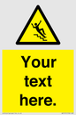 WV5191: Custom Slippery Stairs Sign