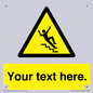 WV5191: Custom Slippery Stairs Sign