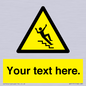WV5191: Custom Slippery Stairs Sign
