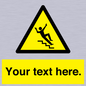 WV5191: Custom Slippery Stairs Sign