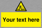 WV5192: Custom Scaffold Incomplete Sign