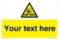 WV5192: Custom Scaffold Incomplete Sign