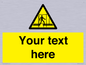 WV5192: Custom Scaffold Incomplete Sign