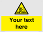 WV5192: Custom Scaffold Incomplete Sign