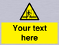 WV5192: Custom Scaffold Incomplete Sign