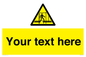 WV5192: Custom Scaffold Incomplete Sign