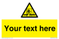 WV5192: Custom Scaffold Incomplete Sign