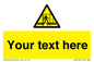 WV5192: Custom Scaffold Incomplete Sign