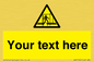 WV5192: Custom Scaffold Incomplete Sign