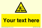 WV5192: Custom Scaffold Incomplete Sign