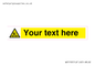 WV5192: Custom Scaffold Incomplete Sign
