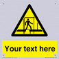 WV5192: Custom Scaffold Incomplete Sign