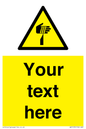 WV5193: Custom Sharp Warning Sign
