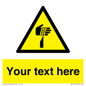 WV5193: Custom Sharp Warning Sign