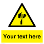 WV5193: Custom Sharp Warning Sign