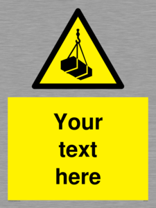 WV5194: Custom Overhead Load Sign