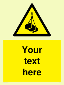 WV5194: Custom Overhead Load Sign