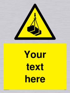WV5194: Custom Overhead Load Sign