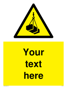 WV5194: Custom Overhead Load Sign