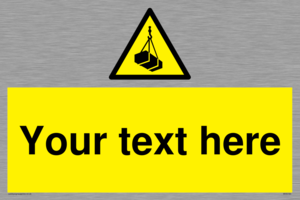 WV5194: Custom Overhead Load Sign