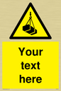 WV5194: Custom Overhead Load Sign