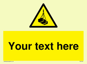 WV5194: Custom Overhead Load Sign