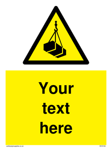 WV5194: Custom Overhead Load Sign