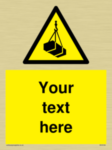 WV5194: Custom Overhead Load Sign