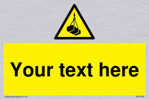 WV5194: Custom Overhead Load Sign
