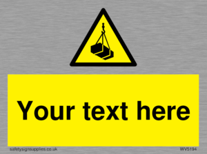 WV5194: Custom Overhead Load Sign