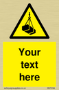 WV5194: Custom Overhead Load Sign