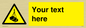 WV5194: Custom Overhead Load Sign