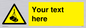WV5194: Custom Overhead Load Sign