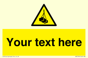 WV5194: Custom Overhead Load Sign