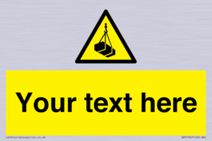 WV5194: Custom Overhead Load Sign