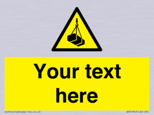 WV5194: Custom Overhead Load Sign