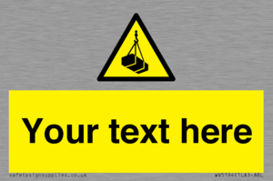 WV5194: Custom Overhead Load Sign