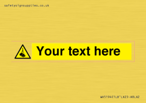 WV5194: Custom Overhead Load Sign