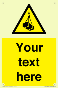 WV5194: Custom Overhead Load Sign