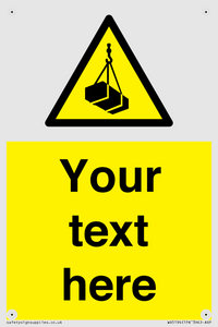 WV5194: Custom Overhead Load Sign