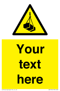 WV5194: Custom Overhead Load Sign