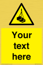 WV5194: Custom Overhead Load Sign