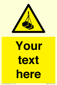 WV5194: Custom Overhead Load Sign