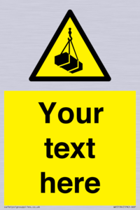 WV5194: Custom Overhead Load Sign