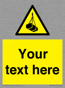 WV5194: Custom Overhead Load Sign