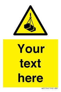 WV5194: Custom Overhead Load Sign