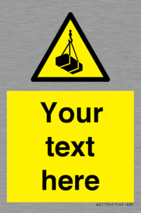 WV5194: Custom Overhead Load Sign